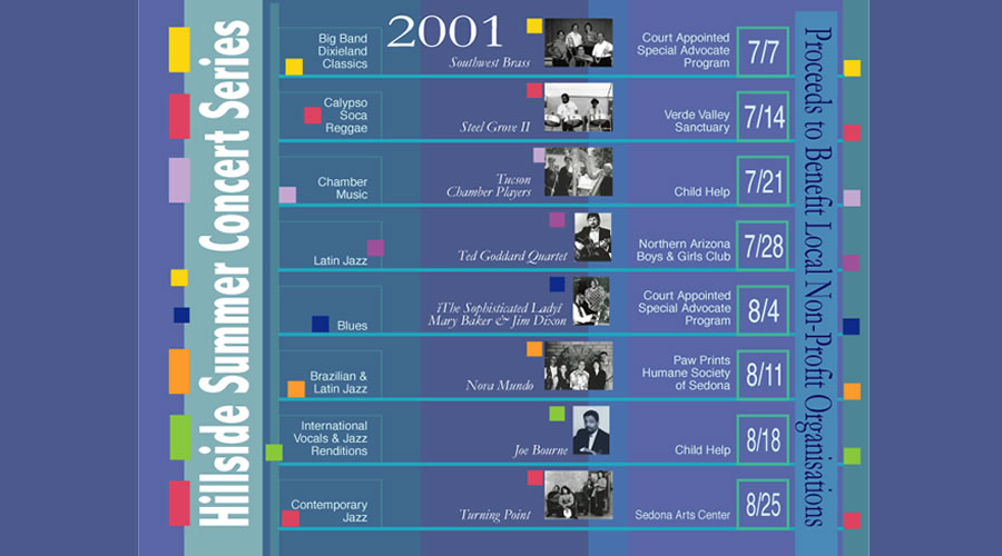 Inside of Music Festival Brochure